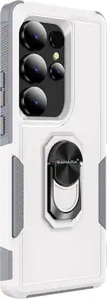 SaharaCase - Raider Series Heavy Duty Case for Samsung Galaxy S25 Ultra - Fossil White