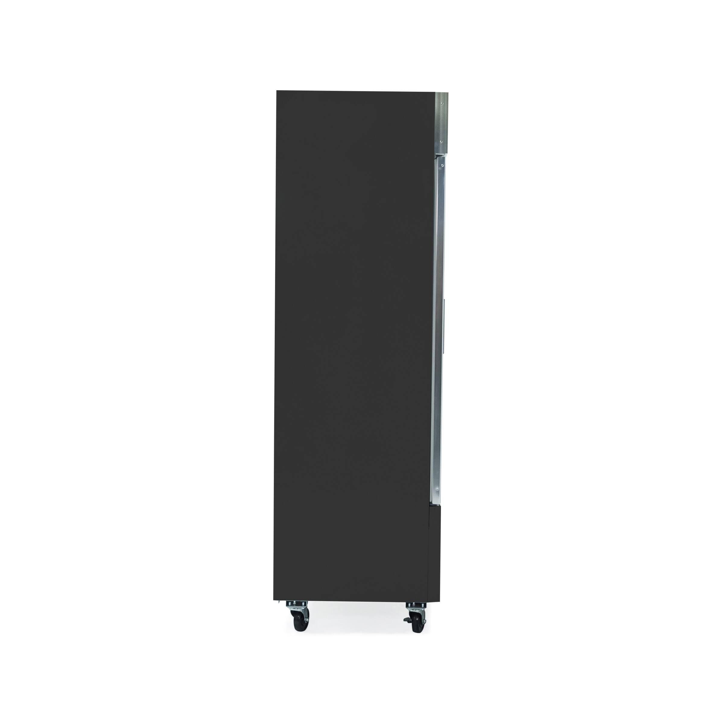 Alt View 8. Magic Chef - Commercial 53 in. 45 cu. ft. 2-Door Glass Merchandiser Refrigerator in Black - Black.