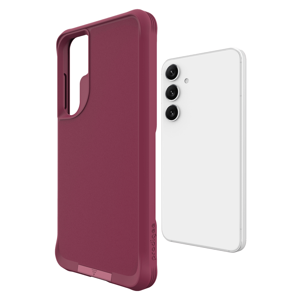 Alt View 3. Prodigee - Balance Case for Samsung Galaxy S24 - Red.