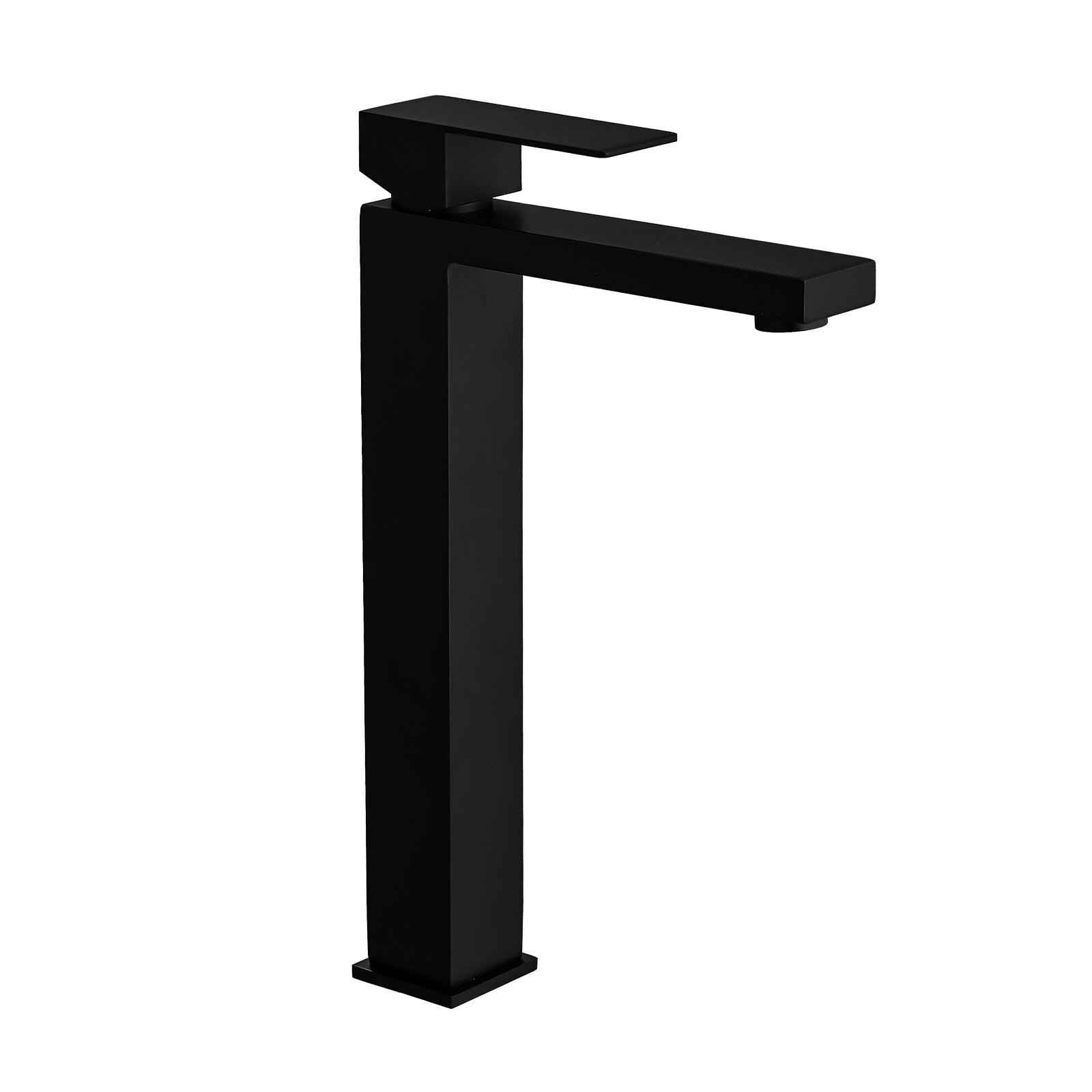 Alt View 8. Boyel Living - Single Handle Single Hole Bathroom Faucet Stainless Steel Vessel Faucet with Pop up Drain in Matte Black - Matte Black.