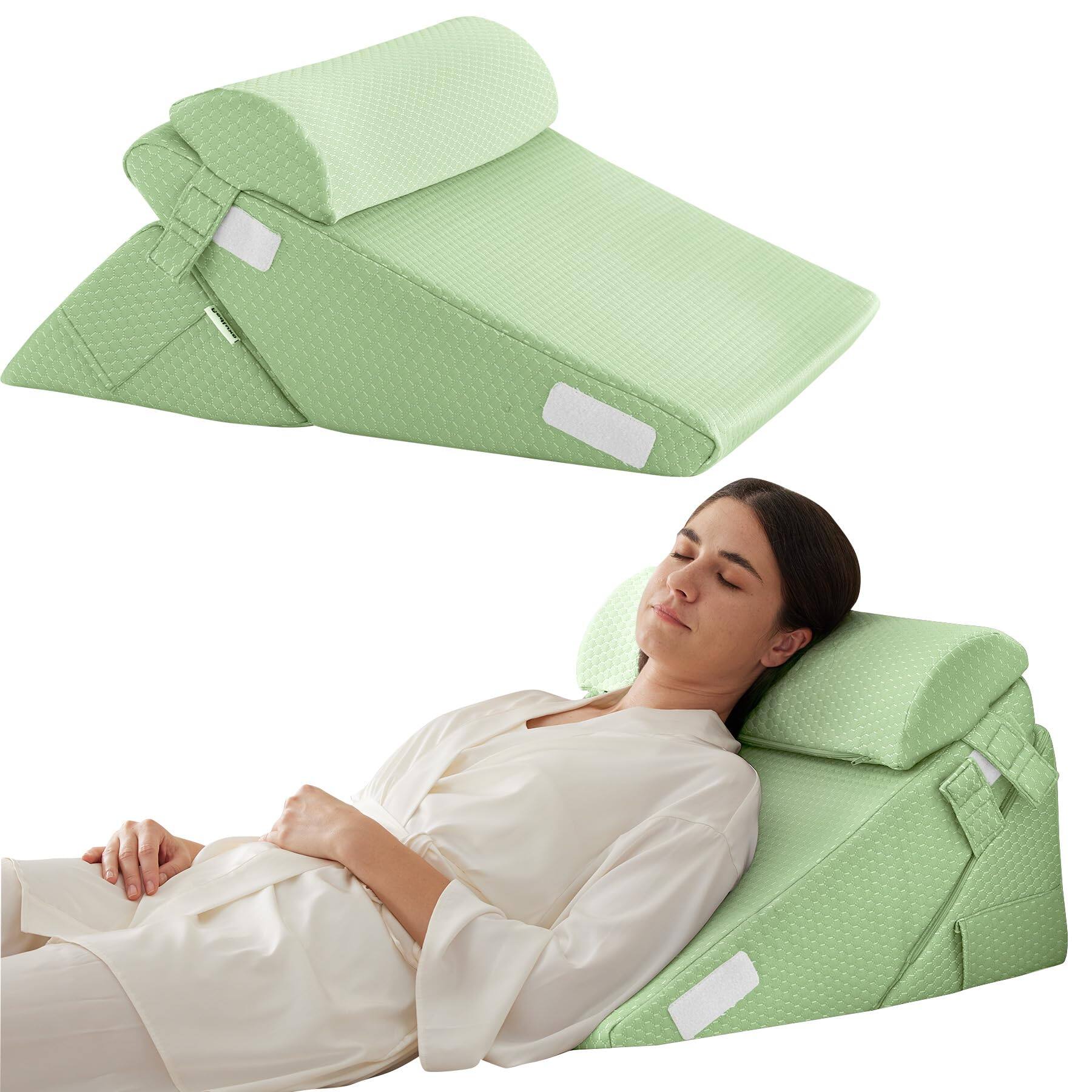 Green-Adjustable 9&12 Inch + 1 Head Pillow