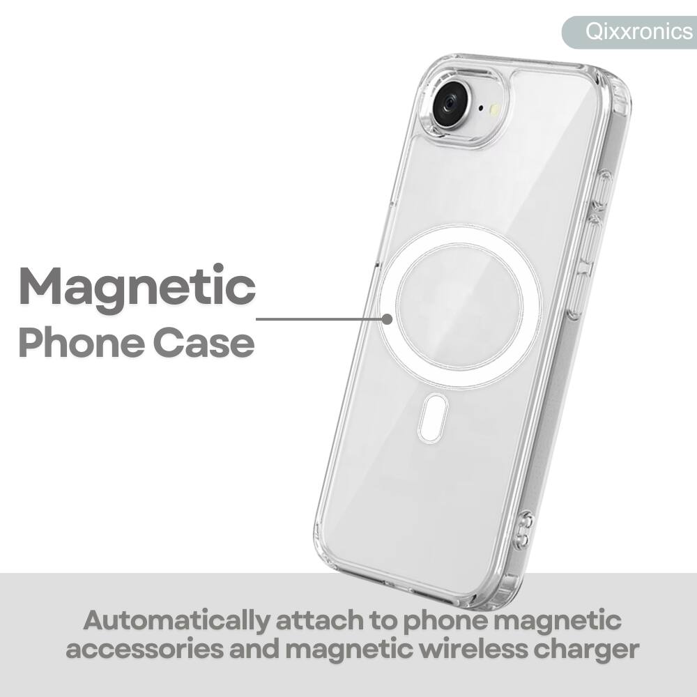 Qixxronics Magnetic Phone Case

Automatically attach to phone magnetic accessories and magnetic wireless charger
