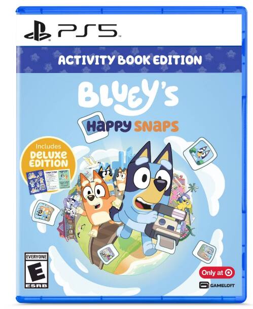 BLUEY'S HAPPY SNAPS: ACTIVITY BOOK EDITION PlayStation 5 PlayStation 5 ...