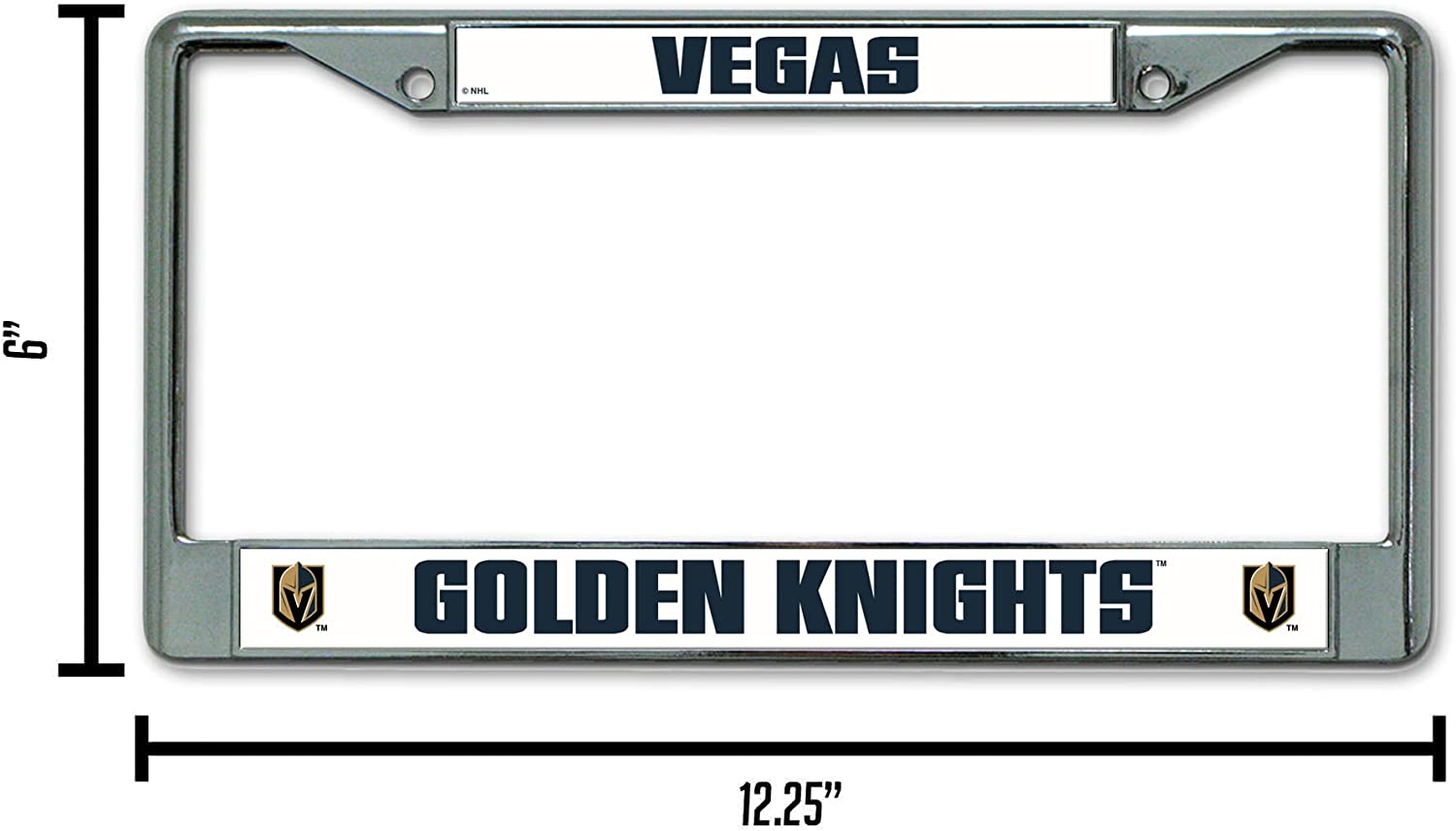 VEGAS  
GOLDEN KNIGHTS  
6" x 12.25"