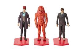 Seven20 - Doctor Who 3.75" Day of the Doctor Action Figure 3-Pack - Red