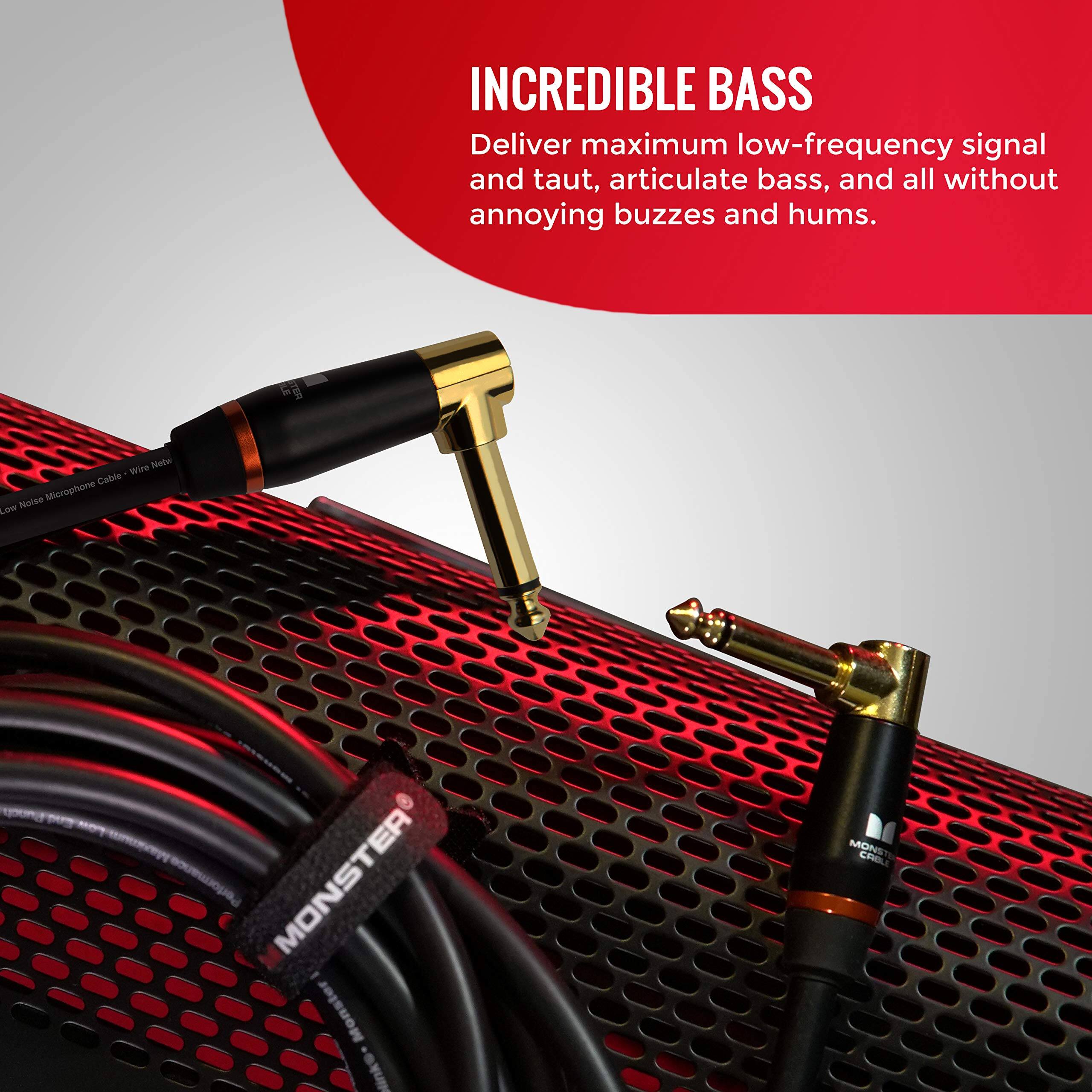 INCREDIBLE BASS  
Deliver maximum low-frequency signal and taut, articulate bass, and all without annoying buzzes and hums.