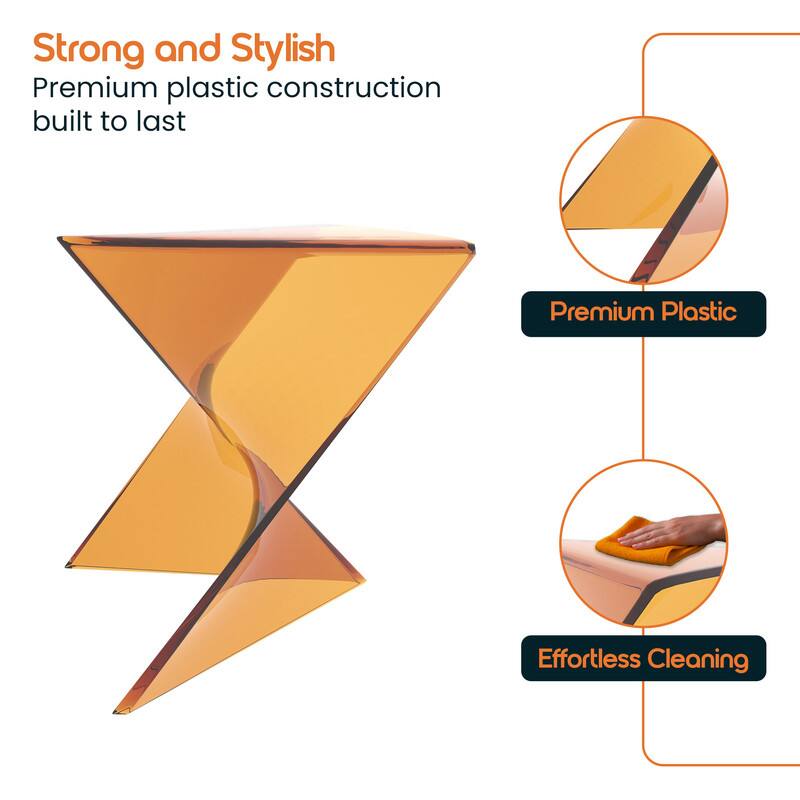 Strong and Stylish  
Premium plastic construction built to last  

Premium Plastic  
Effortless Cleaning