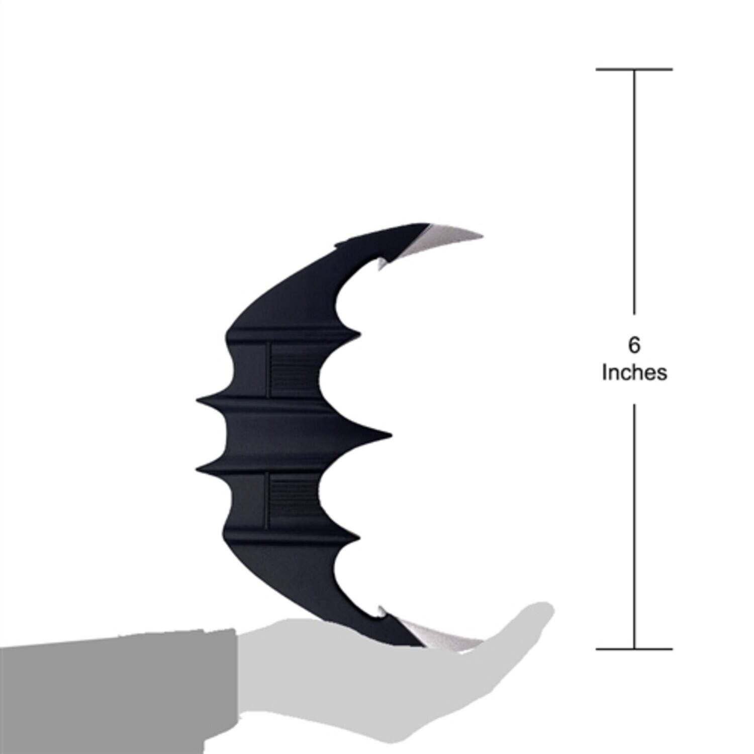 Alt View 3. DC Universe - Batman (1989) Batarang Scaled Prop Replica - Black.
