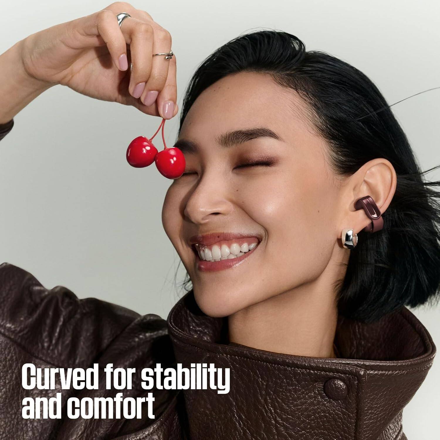 Curved for stability and comfort