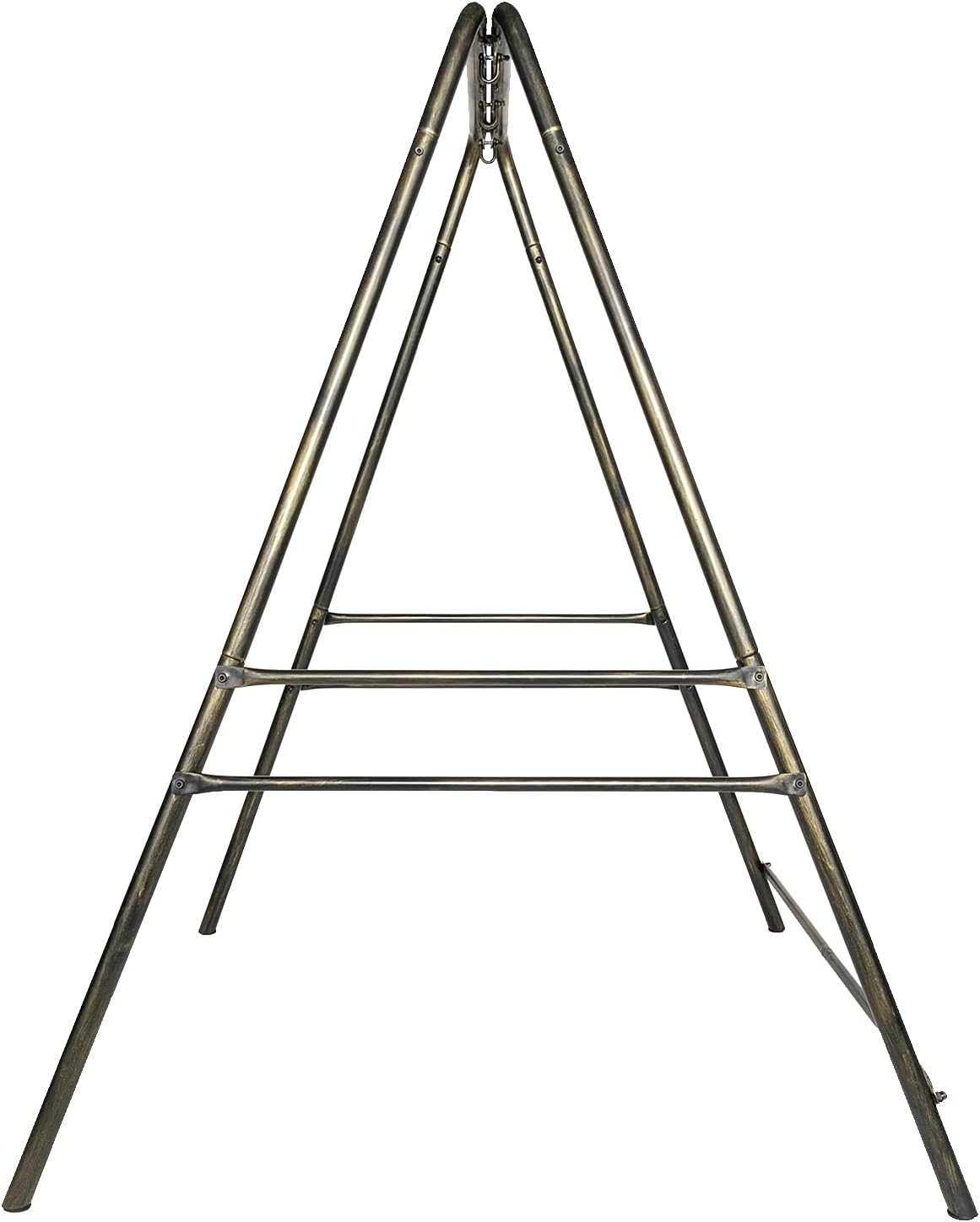 Alt View 2. Winado - 6FT Hanging Chair Stand Only, Heavy-Duty 450LBS Support Hammock Chair Stand for Indoor Outdoor Patio Garden Backyard - Antique Bronze.