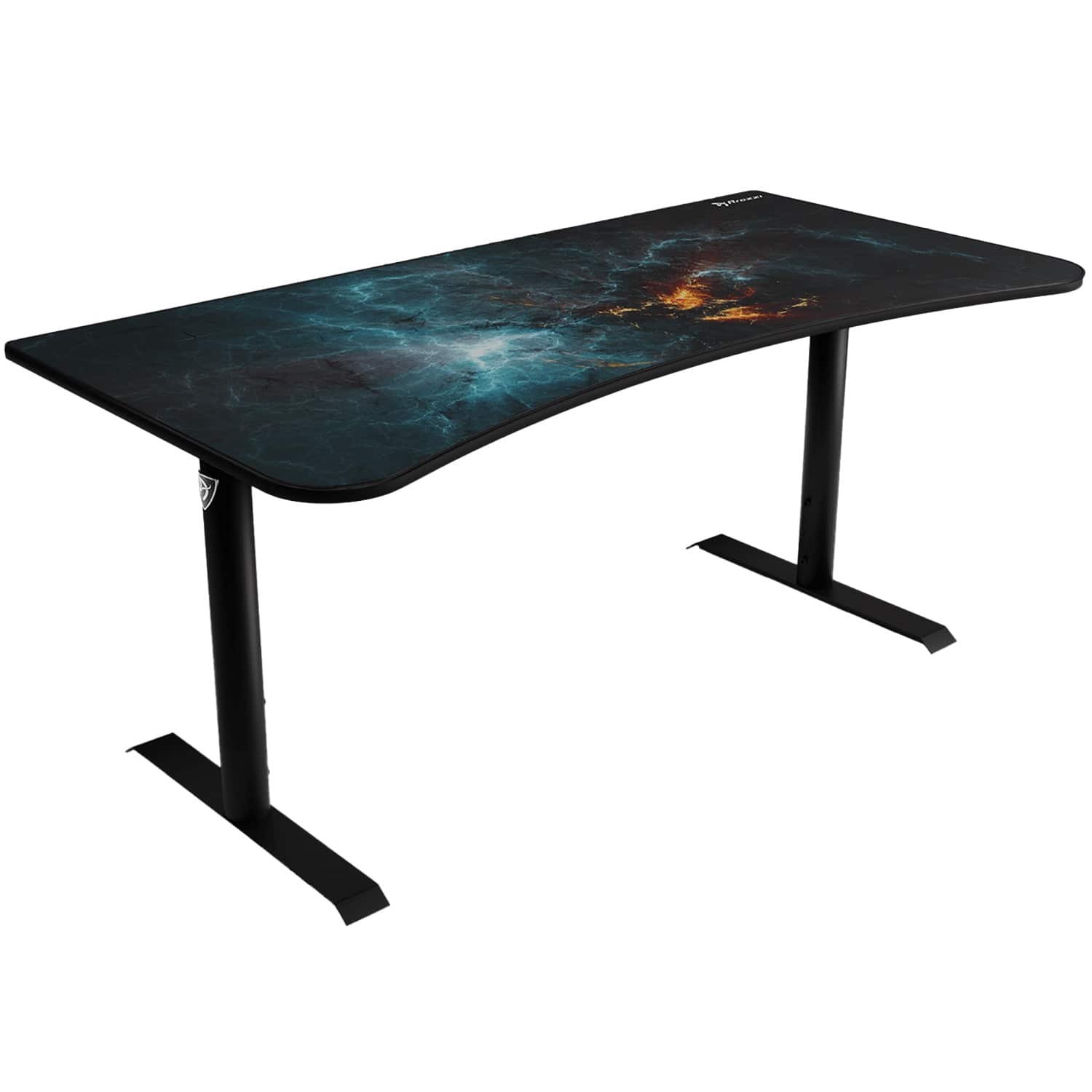 Arozzi - Arena Ultrawide Curved Gaming Desk - Omega - Front_Zoom
