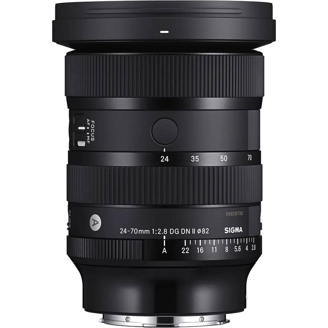 AF MF FOCUS I 24 35 50 70 99929730 24-70mm 1:2.8 DG DN II Ø82 A 22 16 11 SIGMA 8 5.6 4 28