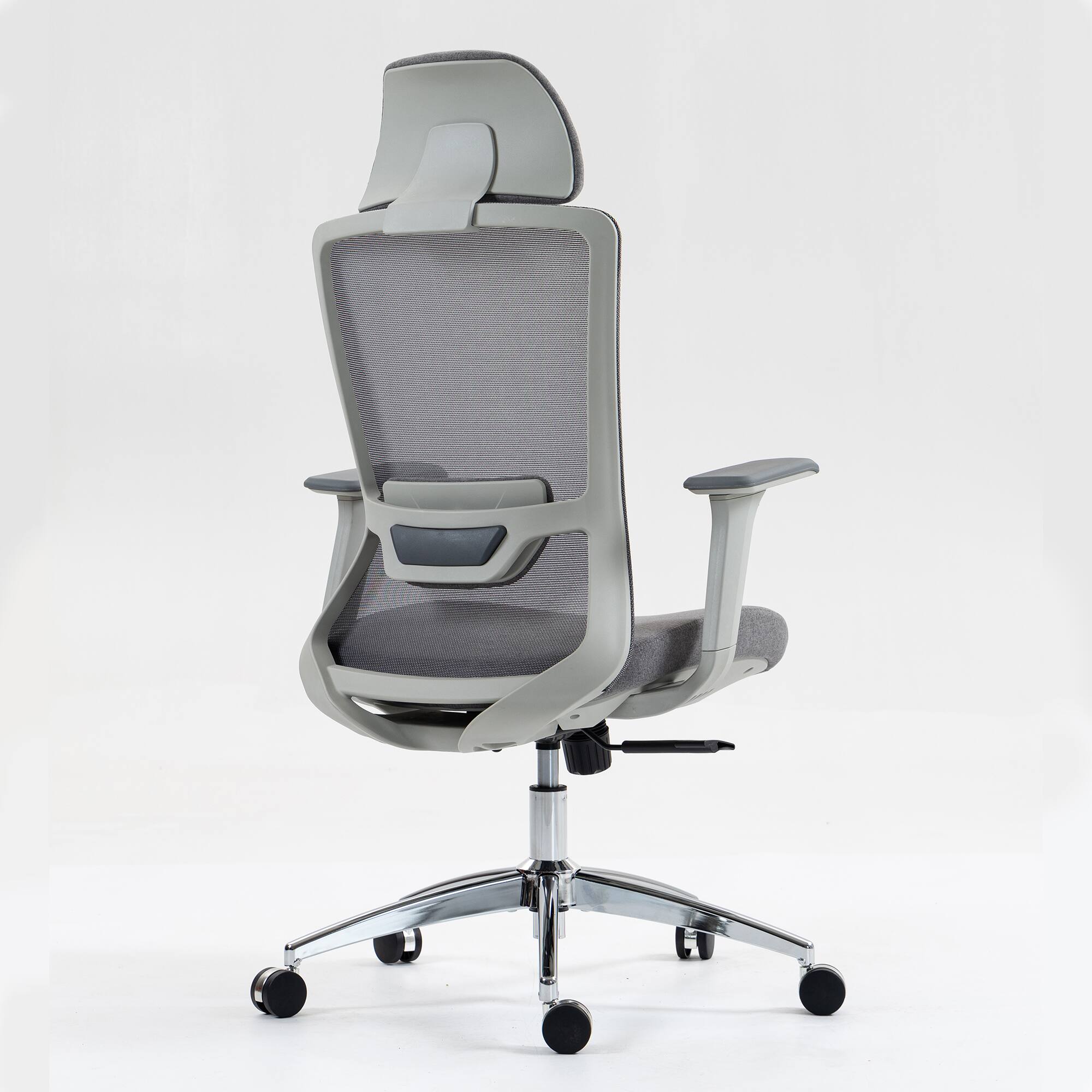 Alt View 5. Spaco - Spaco Ergonomic High Back Mesh Executive Office Chair, for Home Office - Grey.