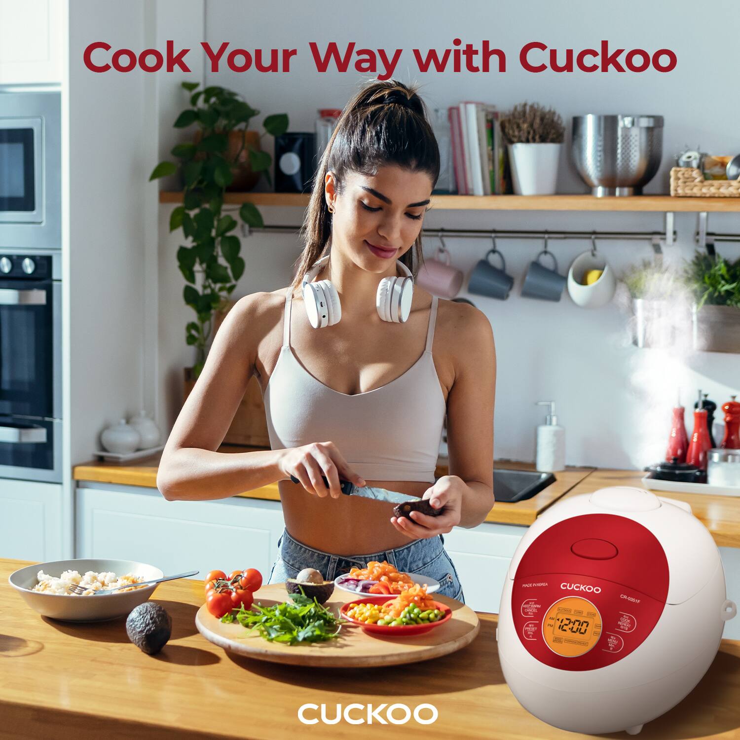 Cook Your Way with Cuckoo - i CUCKOO SUEA - 4 A - 12:00 - 2 HN - CUCKOO