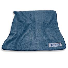 Logo Brands - Tennessee Titans 60'' x 50'' Frosty Fleece Blanket - Multicolor