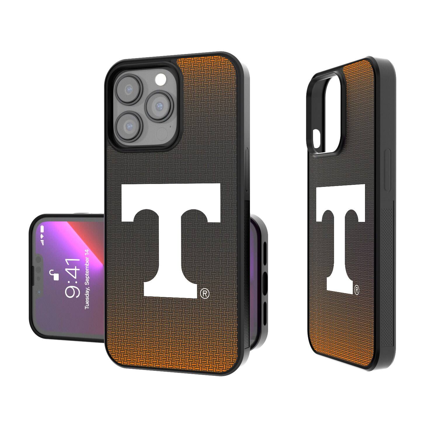 Keyscaper - NCAA - Tennessee Volunteers Linen Logo iPhone Bump Case - 16 Pro Max - Black price history on PriceWatchPro