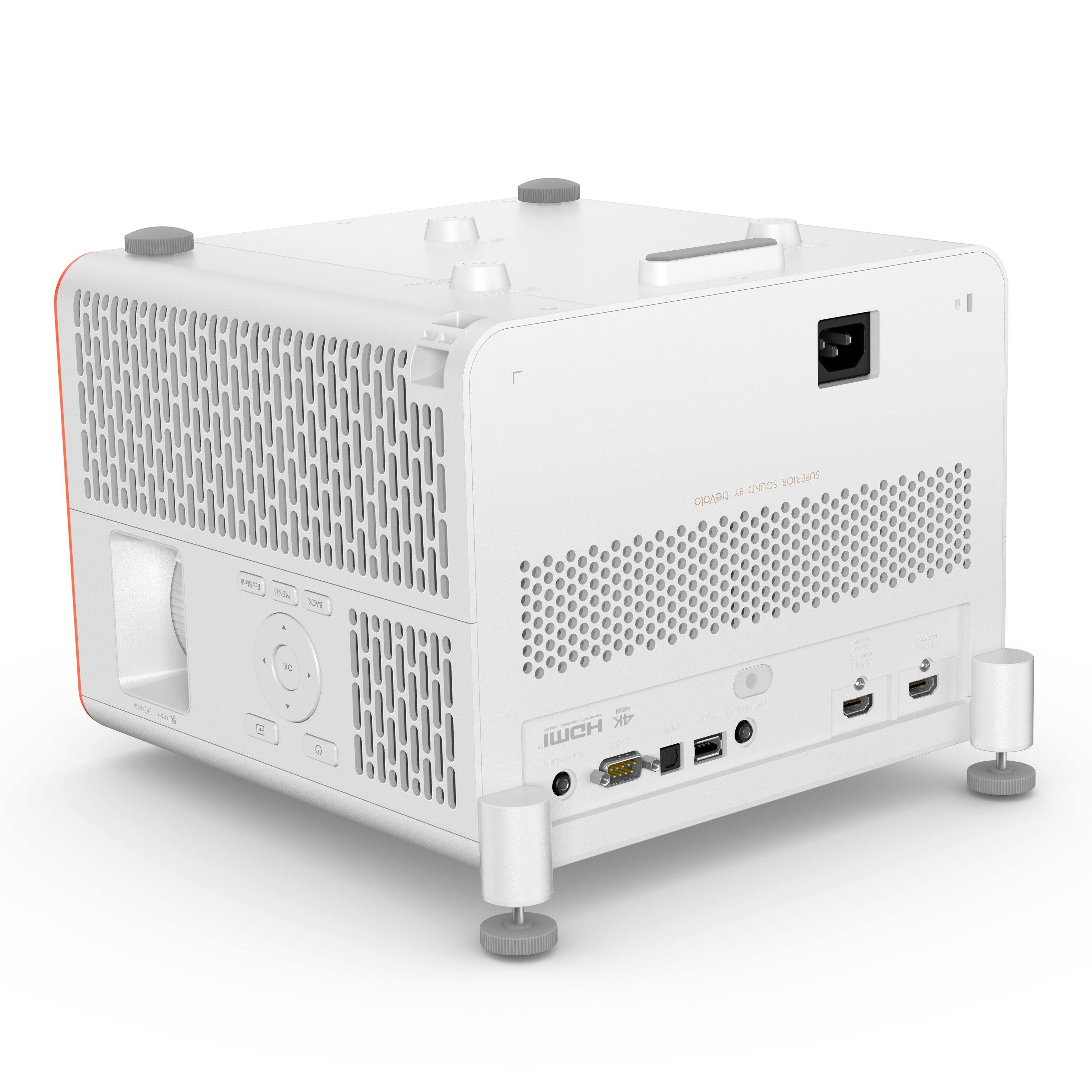 Alt View 15. BenQ - X3100i 4K HDR 4LED DLP Smart Gaming Projector - White.