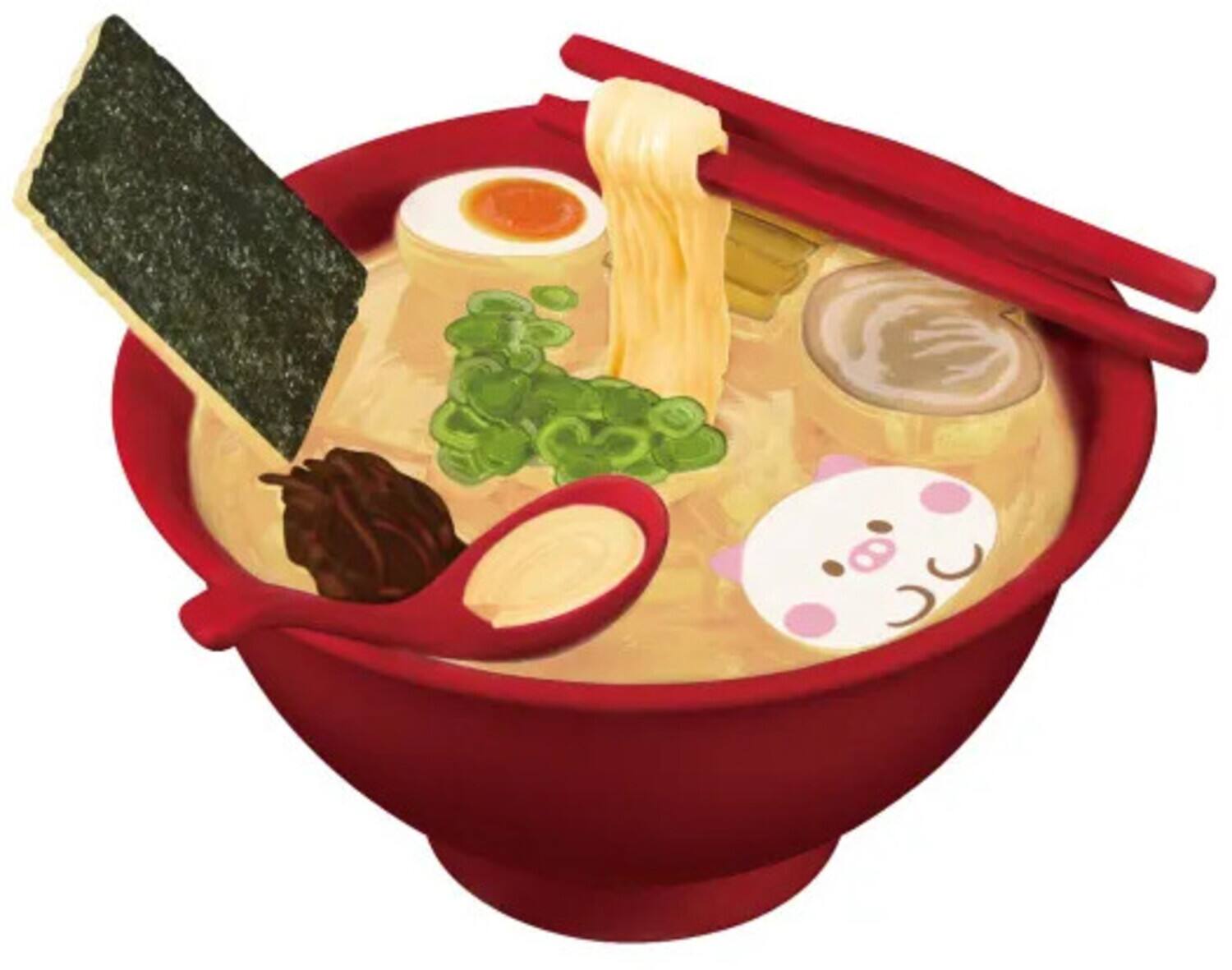 Alt View 1. Bandai - Megahouse Ramen Kaitai Puzzle Lite   - COLLECTIBLES - Multicolor.