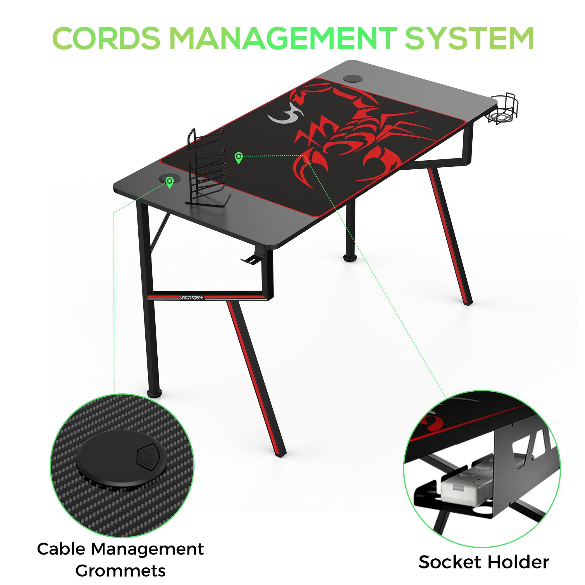 CORDS MANAGEMENT SYSTEM

Cable Management Grommets

Socket Holder