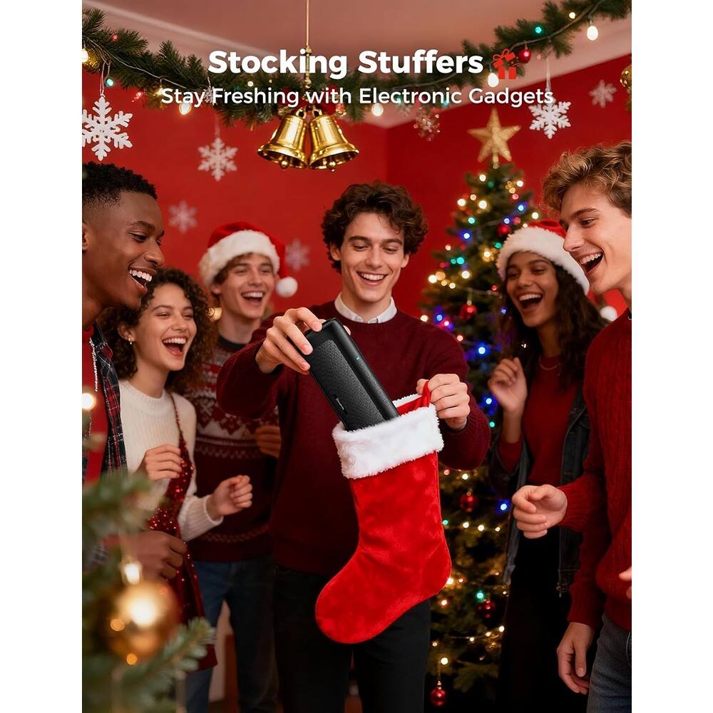 Stocking Stuffers  
Stay Freshing with Electronic Gadgets