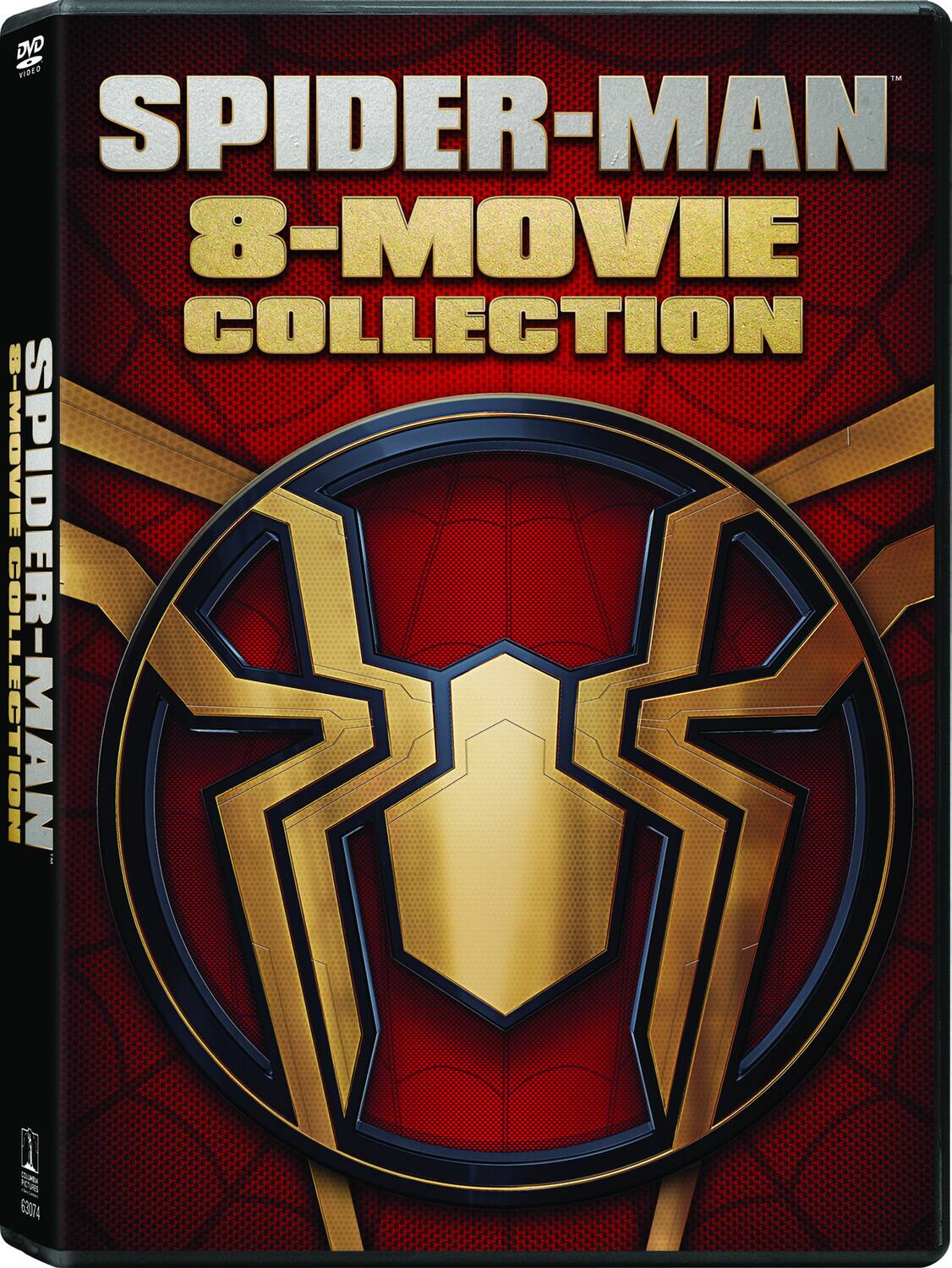 Alt View 1. Spider-Man: 8-Movie Collection   - DVD.