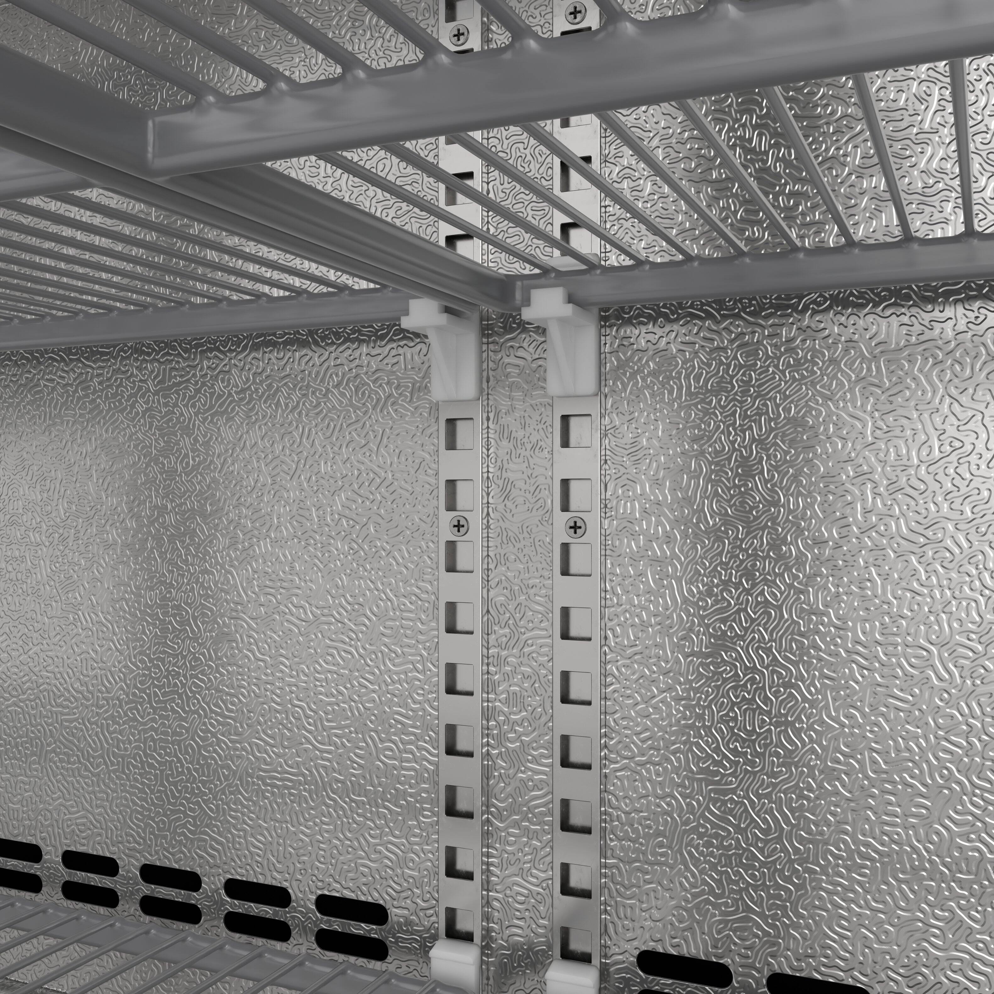 Alt View 8. Koolmore - 53 in. Three-Door Back Bar Refrigerator - 11 Cu Ft. BC-3DSW-BK - Black.