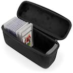 Front. CASEMATIX - Graded Card Case for 30 PSA BGS CGC Slabs or 140 Toploaders – Scratch-Resistant Sports Card Storage Box.