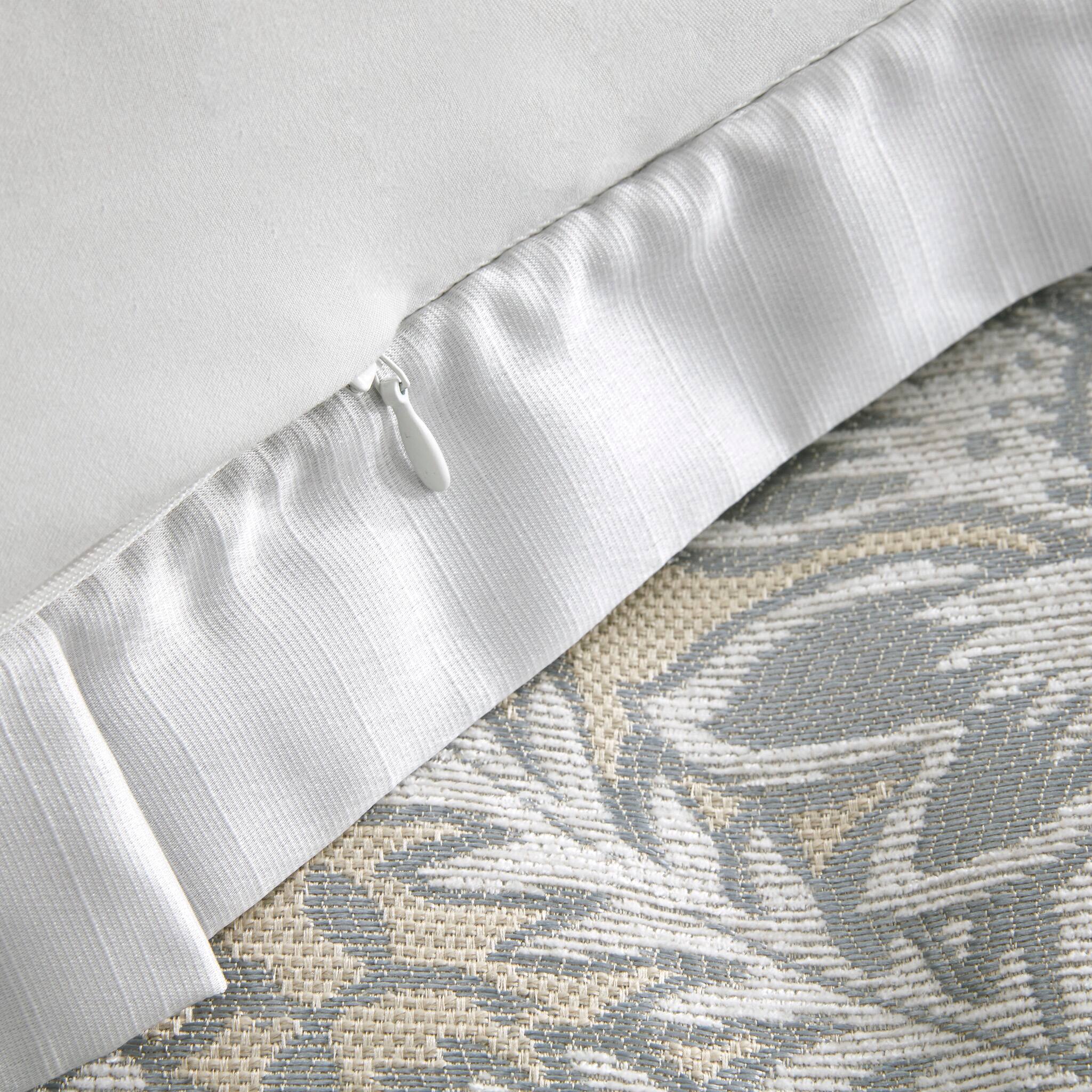 Alt View 5. Gracie Mills - Gracie Mills Yvonne 4-Piece Vintage Chenille Jaquard Comforter Set - Beige.