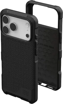 URBAN ARMOR GEAR UAG Designed for iPhone 17 Pro Max Case Metropolis LT - Compatible with MagSafe Military Grade Protecti - Kevlar Black