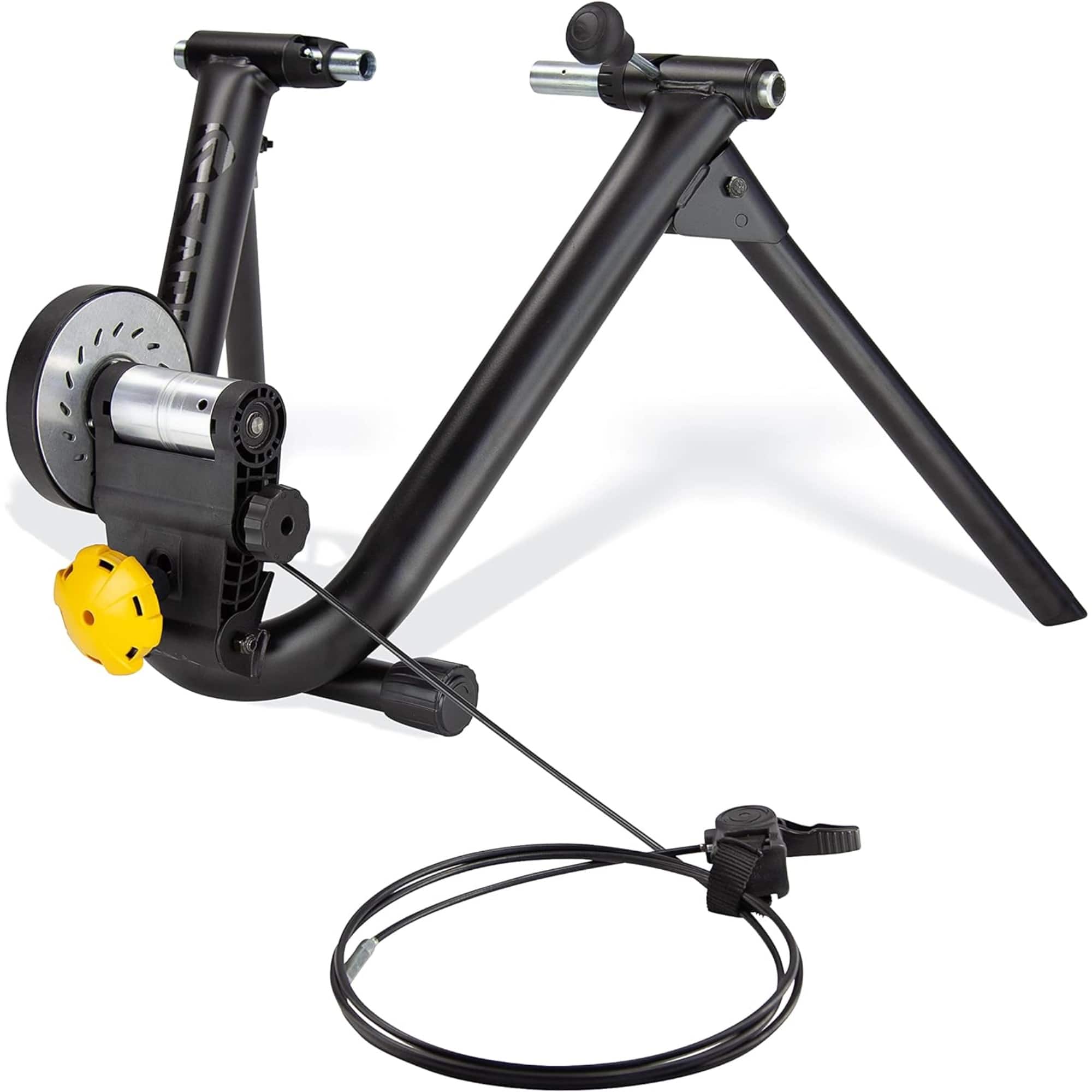 Saris - Magnetic Plus Indoor Bike Trainer, Magnetic Resistance, Compatible with Zwift App - Black