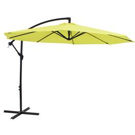 Sunnydaze - 9.5 ft Cantilever Offset Patio Umbrella with Crank - Sunshine