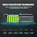 MULTI-PROTECTION TECHNOLOGY Built-in Battery Management System (BMS) ensures complete protection for your devices + Overheat protection Short circuit protection Over voltage protection Over current protection Over discharge Over charge protection