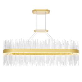 CWI Lighting - Genevieve LED Chandelier With Finish - Medallion Gold