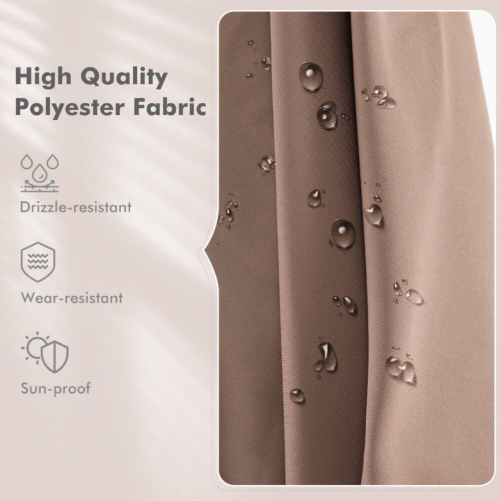 High Quality Polyester Fabric

- Drizzle-resistant
- Wear-resistant
- Sun-proof