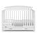 Alt View 16. Graco - Benton 5-in-1 Convertible Crib with Drawer - White.