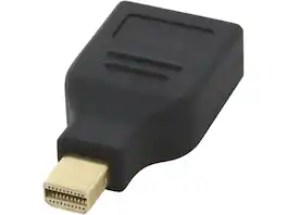 Nippon Labs - 30DP-MDP201-BK Mini DisplayPort to DisplayPort Adapter (Mini DP Male to DP Female)
