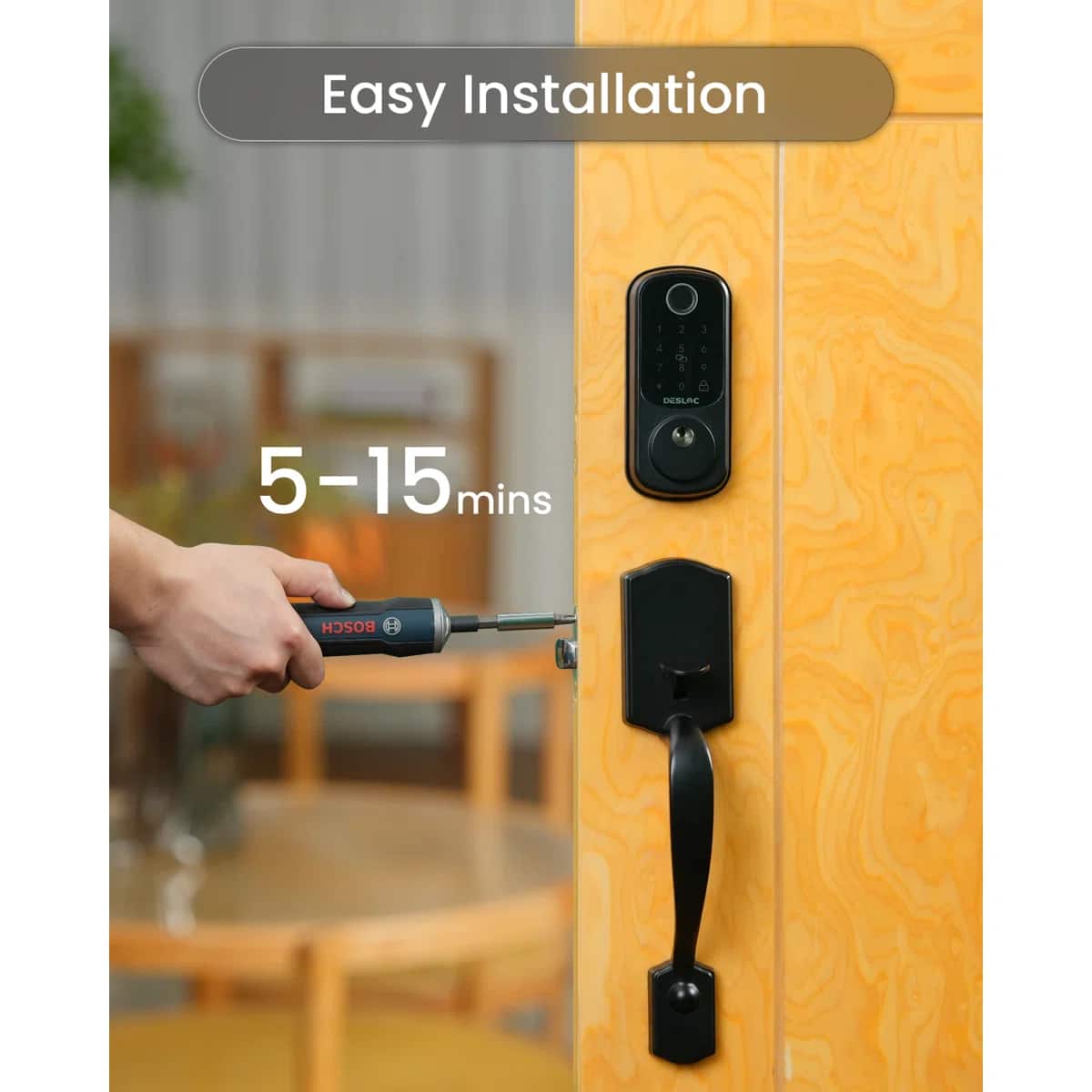 Easy Installation - a 3: T-550.0 DESLAC 5-15 mins BOSCH