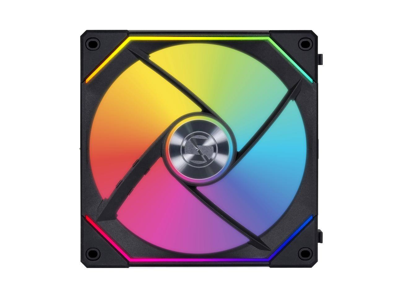 Alt View 2. Lian Li - UNI FAN SL-INFINITY 140mm Fan - Black.