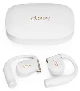 Cleer - ARC 4 Open-Ear Headphones with Dolby Audio, THX Certified, IPX7 Waterproofing, 32H Playback – - White
