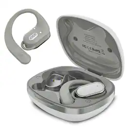 Echelon - RoundSound Open-Ear True Wireless Earbuds - White
