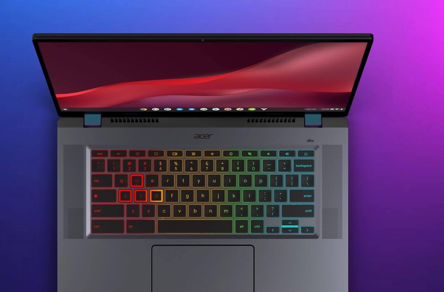 acer dts esc 1 ! 2 @ 3 # 4 $ 5 % 6 ^ 7 & 8 * 9 ( 0 ) - backspace tab Q W E R T Y U I O P [ ] \ enter shift A S D F G H J K L ; ' shift Z X C V B N M , . / shift alt alt ctrl