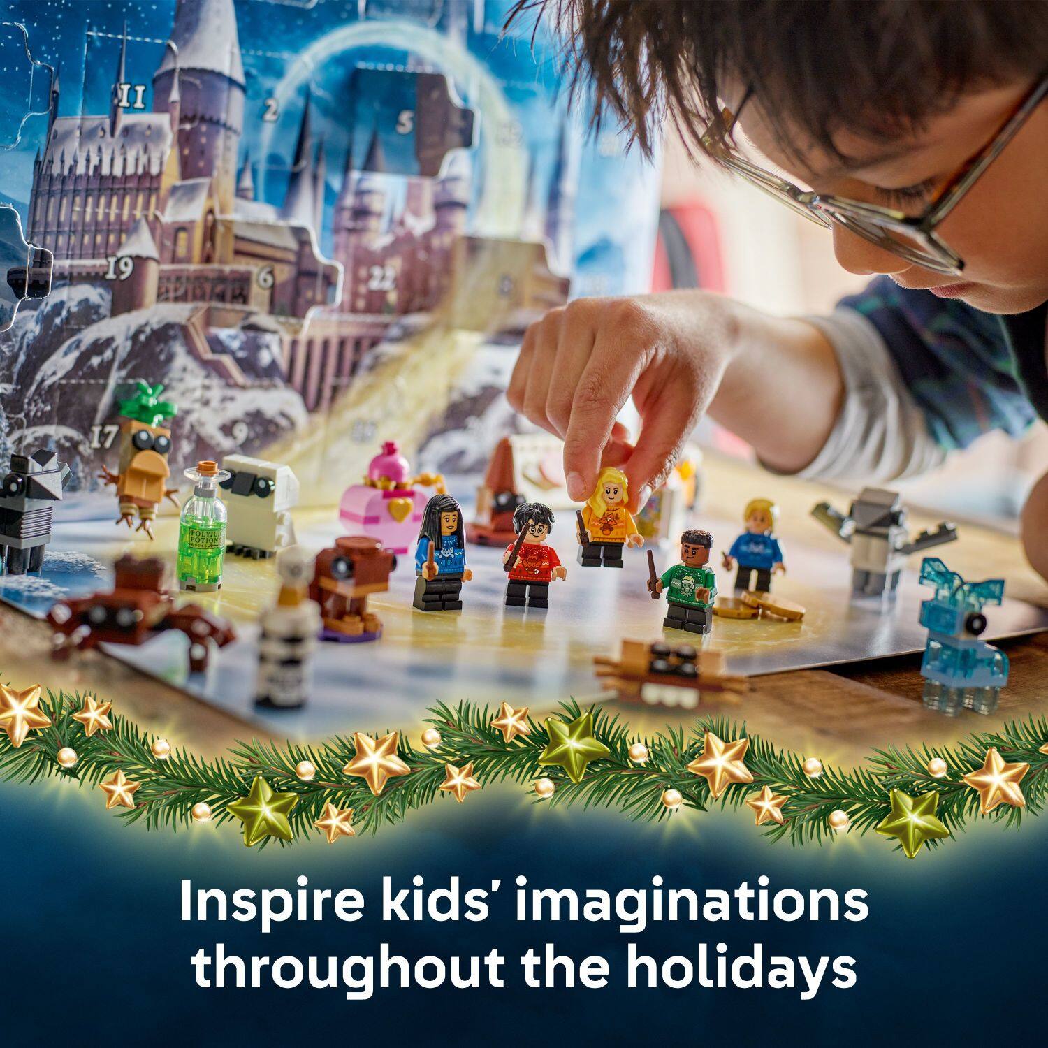 Inspire kids' imaginations throughout the holidays