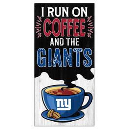 Fan Creations - New York Giants 6" x 12" Coffee Wall Art - Multicolor
