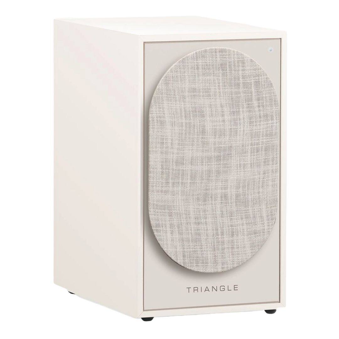 Back. Triangle - Triangle Borea Active Bluetooth Bookshelf Speaker Pair - Cream (BR03BT) - Black.