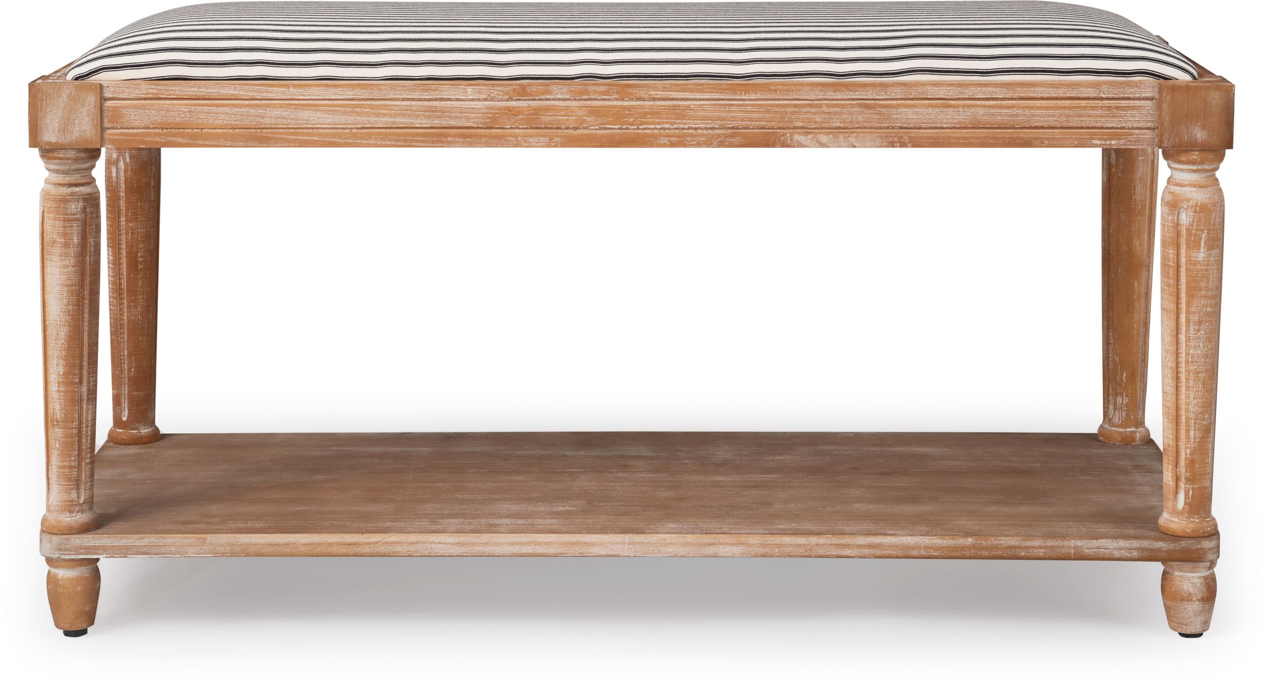 Finch - Graydon Upholstered Bench - Distressed Natural price history on PriceWatchPro