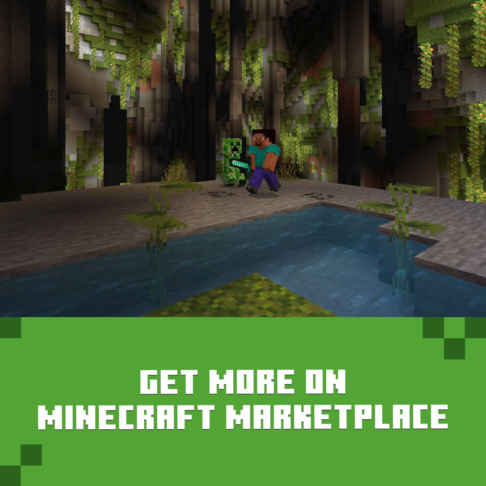 Get more on Minecraft Marketplace.