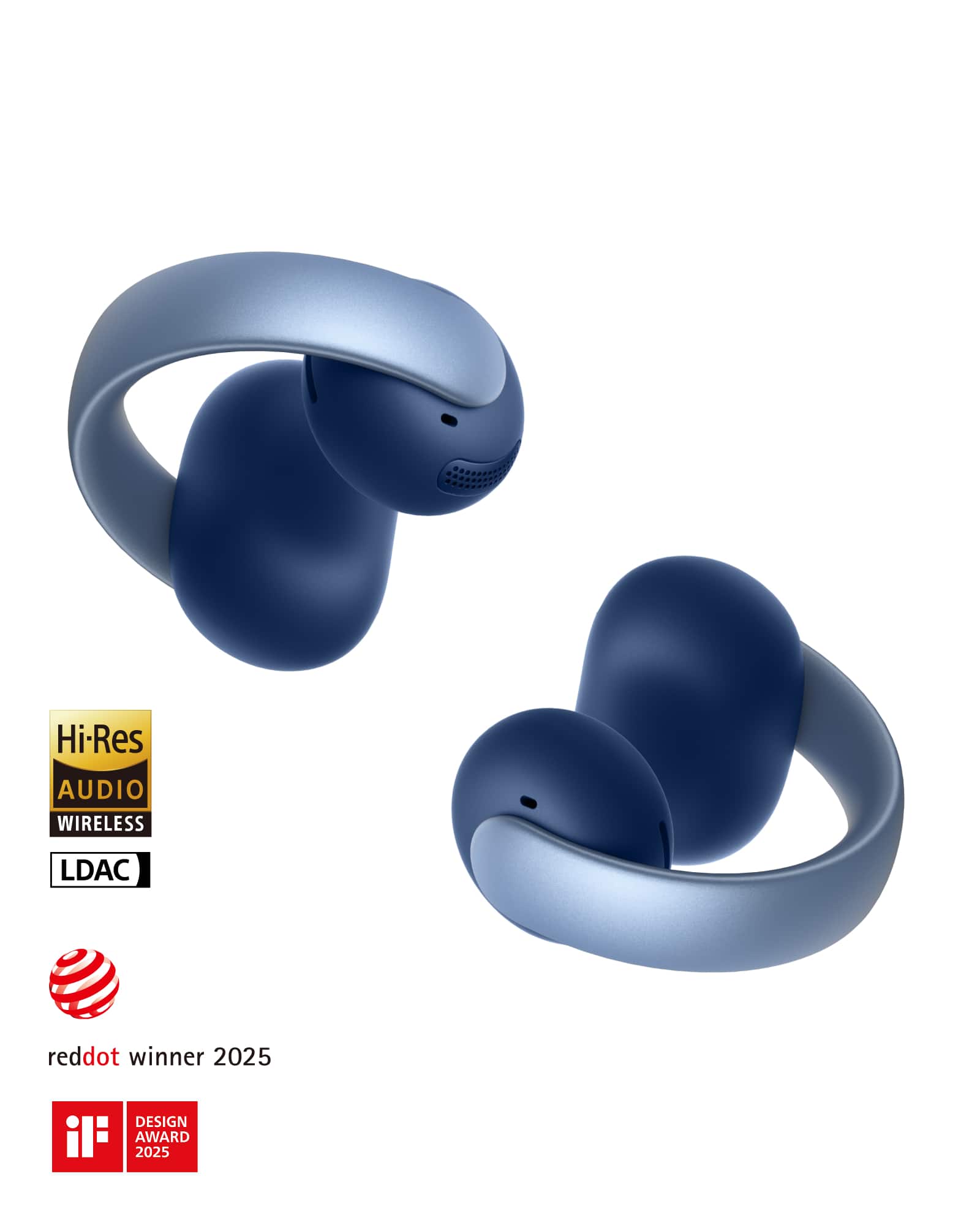 soundcore AeroClip ワイヤレスイヤフォン Soundcore by Anker AeroClip Open Ear Clip On Earbud Headphones