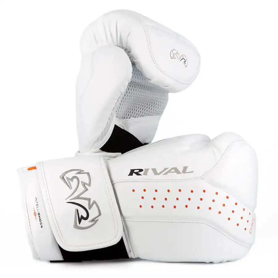 Rb10 Rivals RIVAL Boxing RB10 Intelli Shock Bag Gloves Medium White RB10 - Best Buy