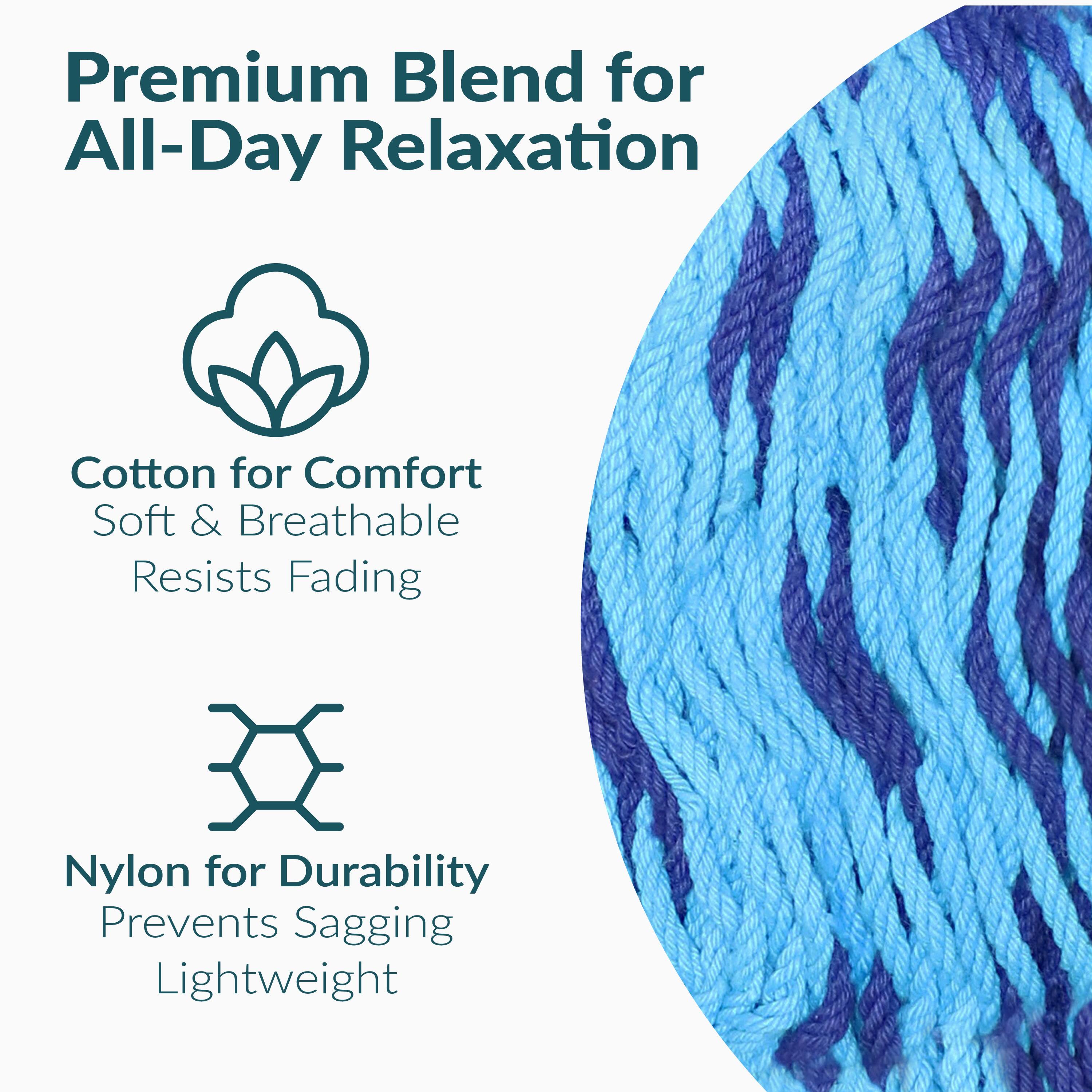 Premium Blend for All-Day Relaxation

Cotton for Comfort  
Soft & Breathable  
Resists Fading

Nylon for Durability  
Prevents Sagging  
Lightweight