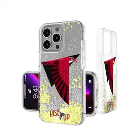 Keyscaper - NFL - Atlanta Falcons iPhone Glitter Case - 15 - Multicolor